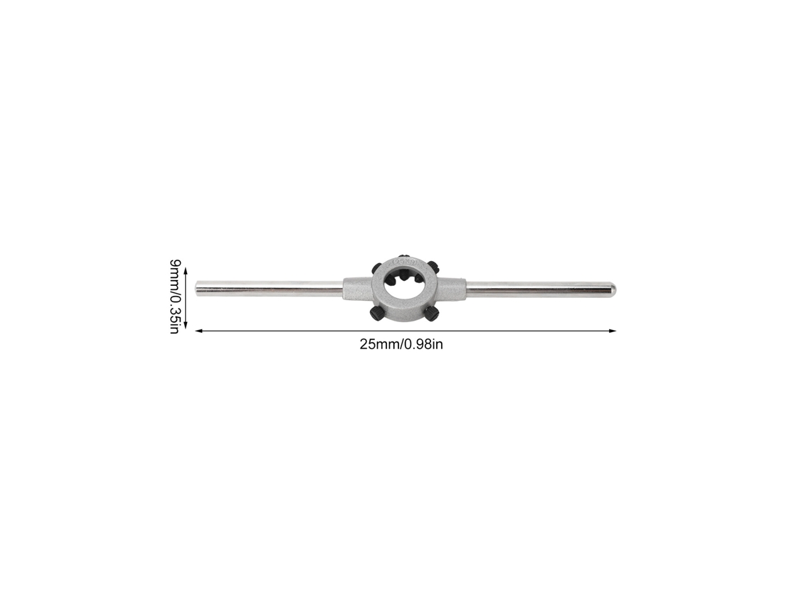 Laxiscreed Chave De Punho Ajustável Para Matrice Circular Em Aço Liga, Manual, Adaptável E Regulável