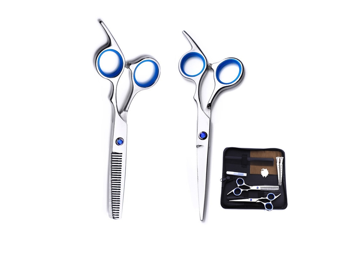 Estojo De Tesouras Elysve Em Aço Inoxidável, 6 Polegadas, Organização Profissional, Portátil E Resistente