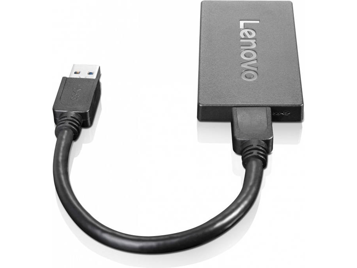 Cabo LENOVO (USB - DisplayPort - Preto)