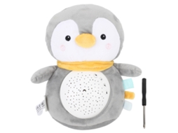 Mali brinquedo de Projeção Musical com Luz e Som Pelúcia Animal Cute Pinguim para Crianças Bebês