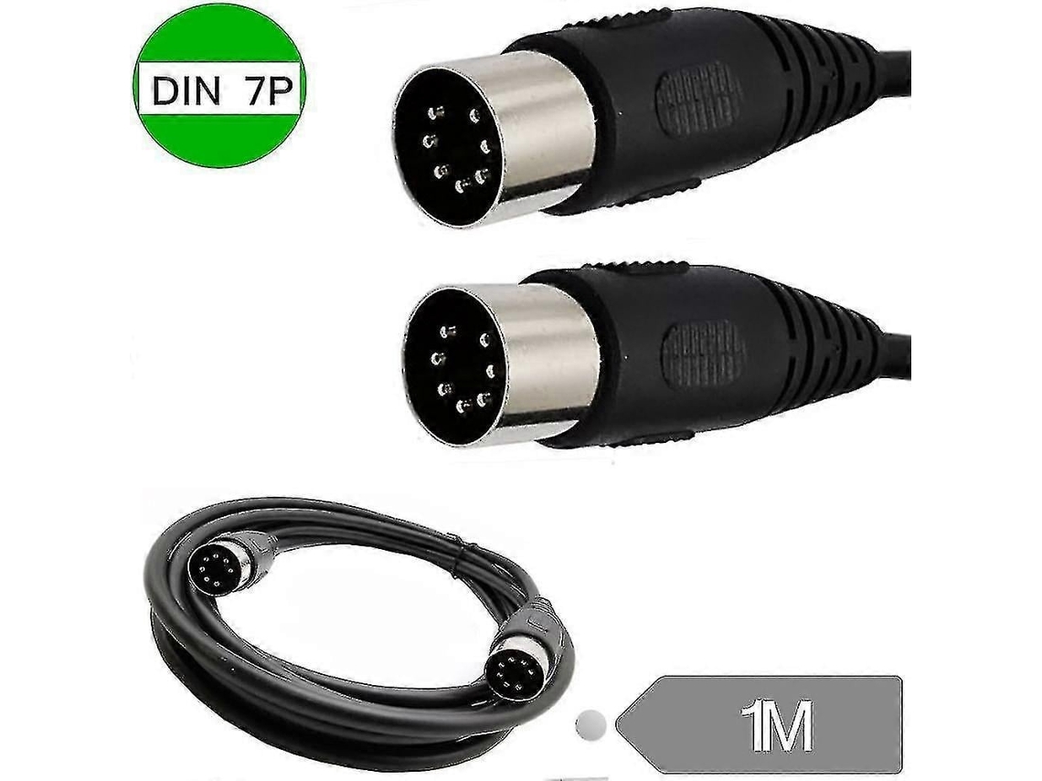 Lurelia Cabo Midi USB-C DIN 7 Pinos 1M 1.5M, para PC e computador