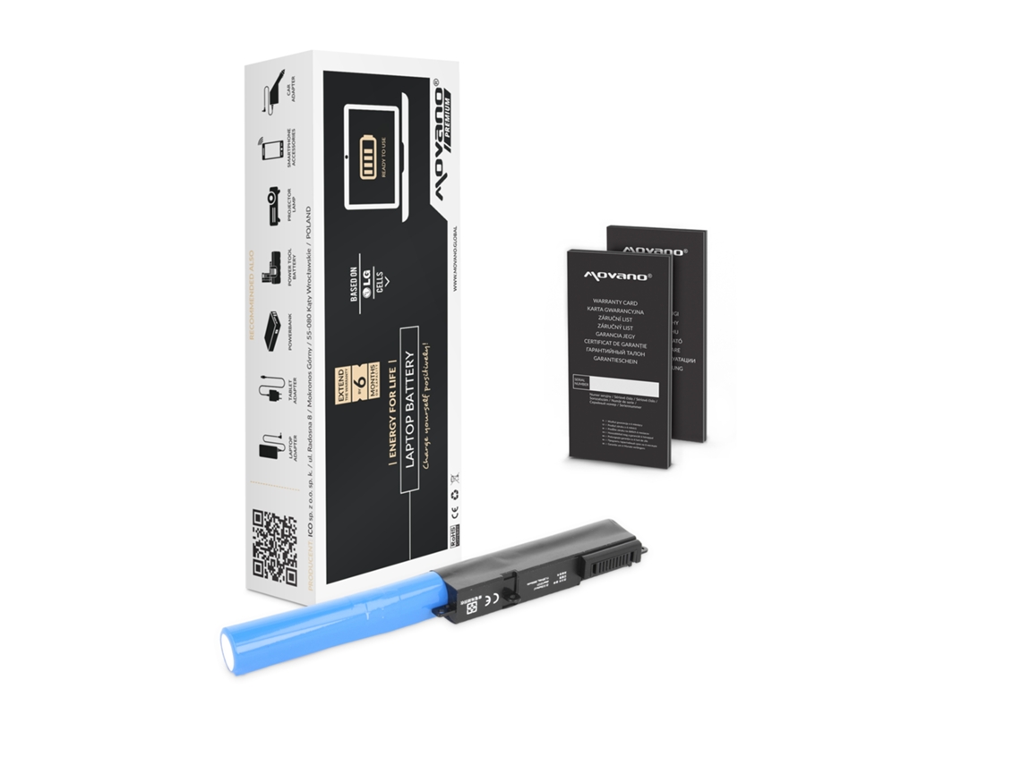 Bateria Movano Premium para Asus A540 F540 X540 2600 Mah