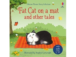 Livro Fat cat on a mat and other tales with CD de Punter Russell (Inglês - Capa Dura)