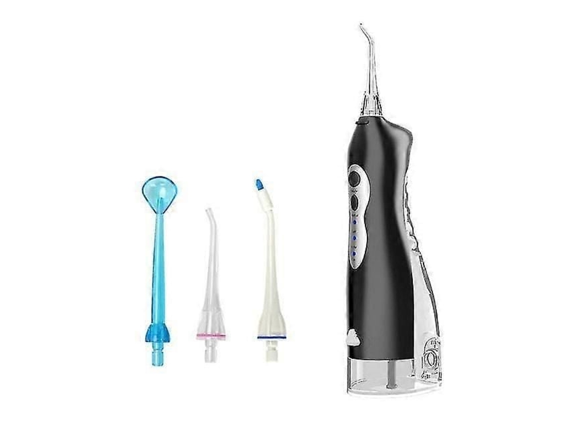 Irrigador Oral Recarregável Via Usb, Jato de Água Portátil para Clareamento Dental, Ideal para Uso com Aparelho Ortodôntico. TAISHENGDA