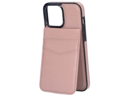 Capa de Telefone Carteira com Porta Cartão de Crédito e Suporte com Fivela Magnética EOOCOO