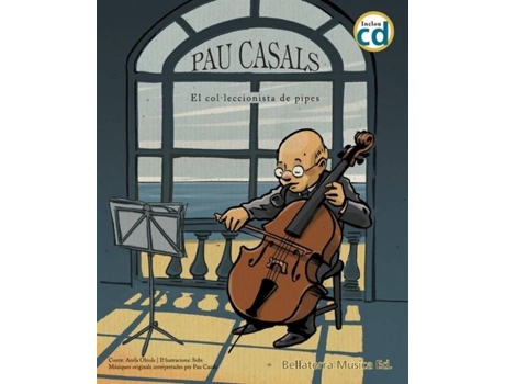 Livro Pau Casals, El Col·Leccionista De Pipes de Anna Obiols Llopart (Catalão)