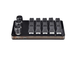 Mini Teclado Mecânico De 15 Teclas E 3 Botões Para Gamers, Programável, Hot Swap, Personalizável, Com Macros. Everley891