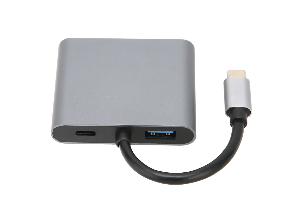 Adaptador (type-c Para Usb3.0 Pd Dual Hdmi Saída 4k)