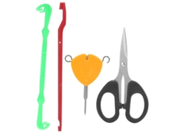 Kit de Ferramentas para Pesca com 4 Peças Laranja