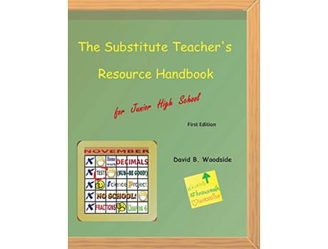 Livro The Substitute Teachers Resource Handbook for Junior High School de David B Byron Woodside (Inglês)