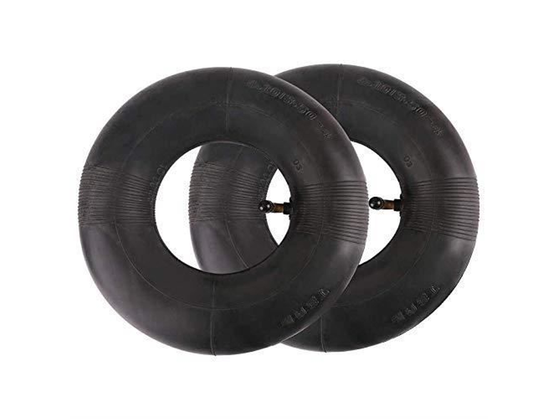 2 Peças Série 4.10/3.50 4 Polegada Pneu De Câmara Interna Para Caminhão De Mão, Vagão, Carrinho De Mão, Carrinho De Jardim, Cortador De Grama