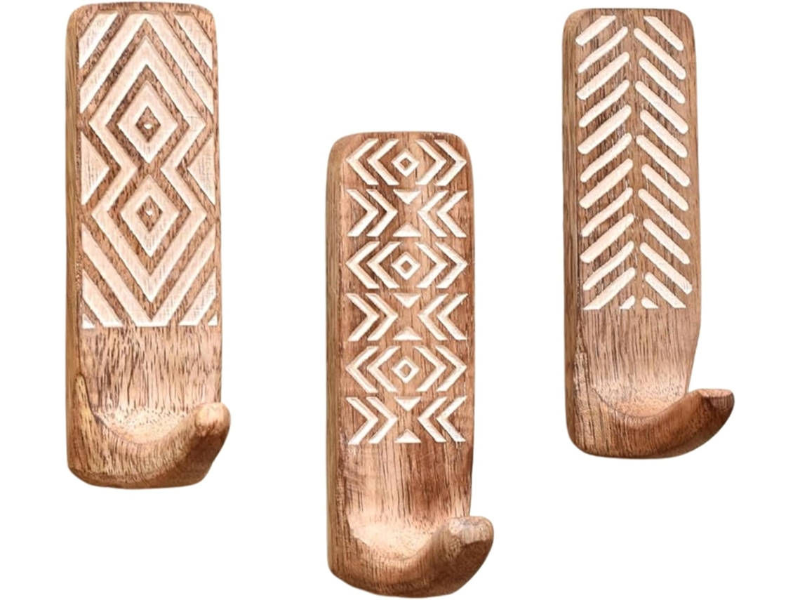 Conjunto De 2 Ganchos De Parede Em Ferro Fundido Com Cabeça De Touro - Estilo Rústico Antigo, Resistentes E Decorativos
