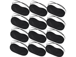 Pacote Com 20 Máscaras De Dormir Leves, Macias E Feitas De Poliéster, Suaves Para A Pele.