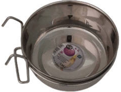 Comedouro para Passaros  332251 (15 cm x 6 cm - 0.84 L - Inox)