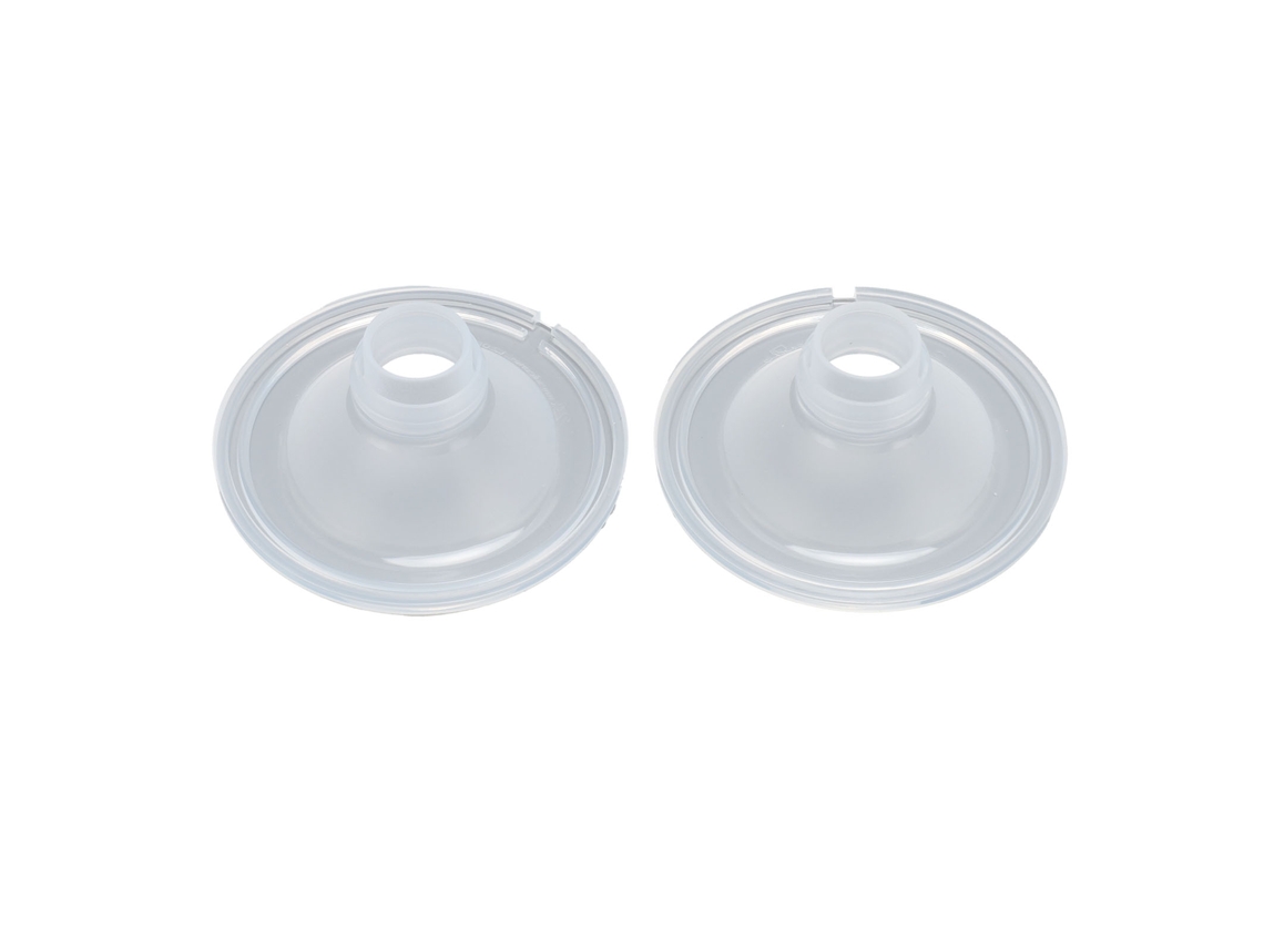 Primerox 2pcs Protetor de Bomba Portátil Silicone Líquido Grande Flange para Kmaier Luxlady 0.94in