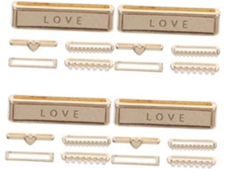Conjunto De 20 Pingentes Decorativos Para Pulseira Relógio