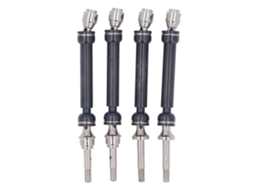 4pcs Eixo De Transmissão Cvd Ajustável Anti-roxo Para Carro Controle Remoto Traxxas Slash 1/10