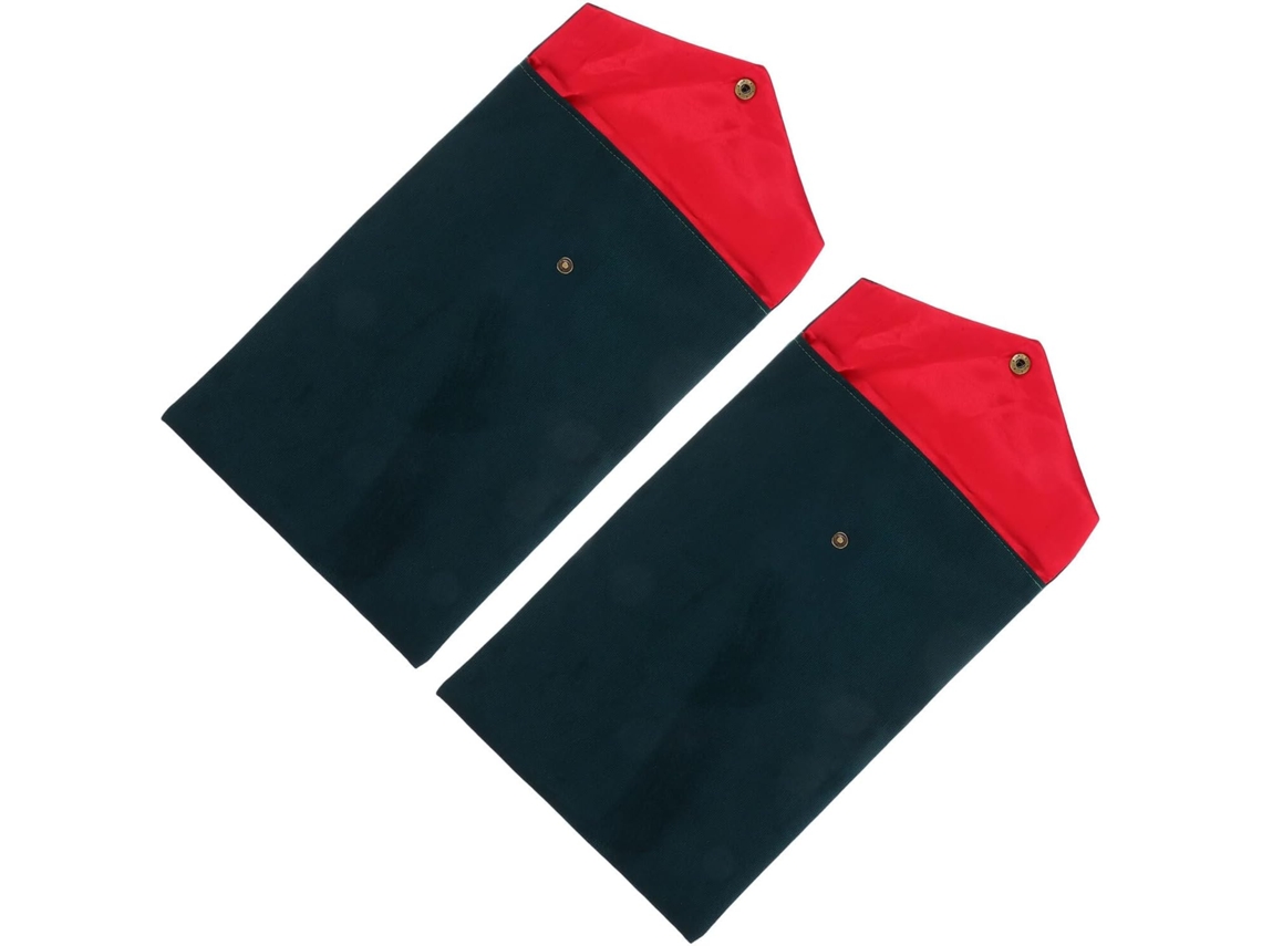 Capa para Bíblia Healeved Veludo, 2 peças, verde escuro, bolsa organizadora de escrituras, protetor portátil para