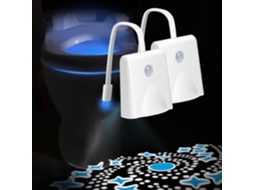 Conjunto De 2 Luzes Noturnas Para Vaso Sanitário Com Mudança Cor, Via