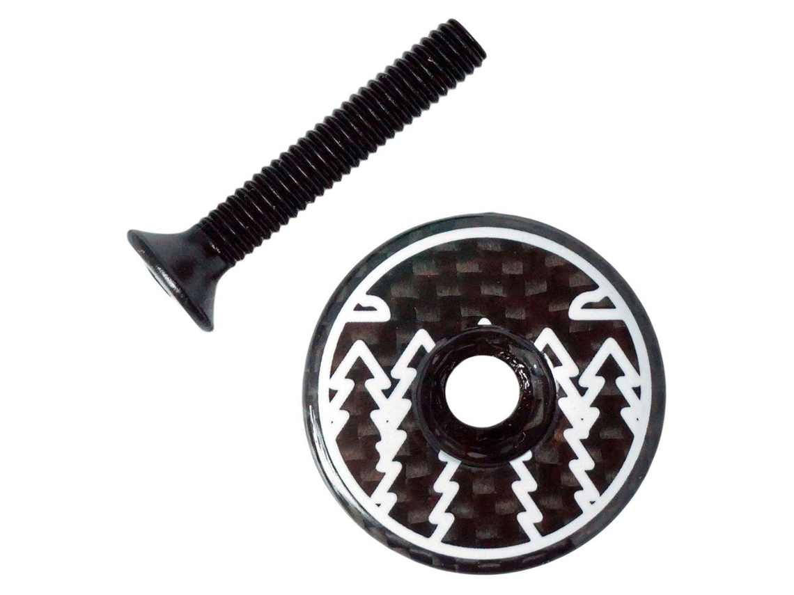 Tampa Superior Da Haste Prateadojrc Components