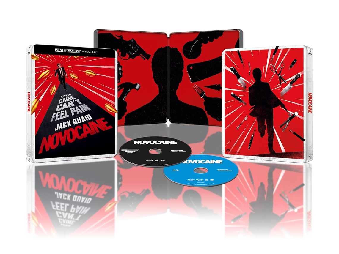 Novocaína (4k Ultra HD) (steelbook) Paramount (2025)