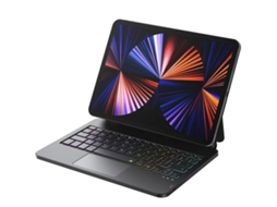 Teclado HALINUIA Compativel com 2024 Ipad Pro11" (preto)