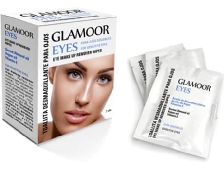 Toalhitas Desmaquilhantes Para Olhos GLAMOOR 7 unidades