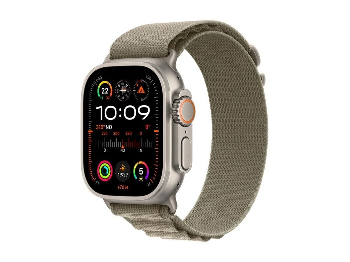 Smartwatch APPLE Watch Ultra 2 49Mm Gpscellular Titanium Case / Grau A (Recondicionado Como Novo)