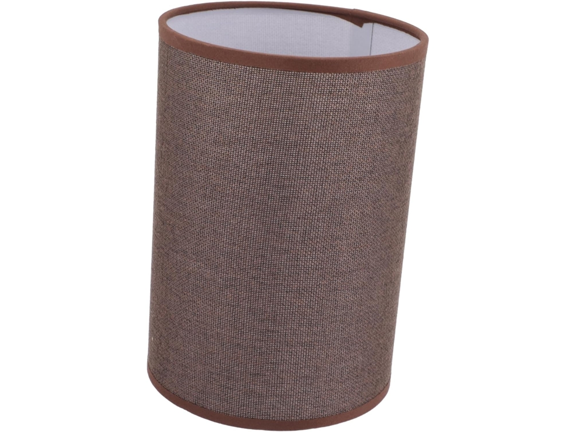 Abajur Cilíndrico de Tecido para Luminária de Mesa, Cobertura Leve, Linho Escuro para Criar um Ambiente Aconchegante. SFUSHOS