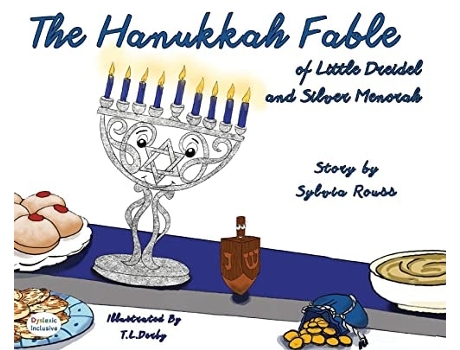 Livro The Hanukkah Fable Of Little Dreidel And Silver Menorah De Sylvia Rouss (inglês - Capa Dura)
