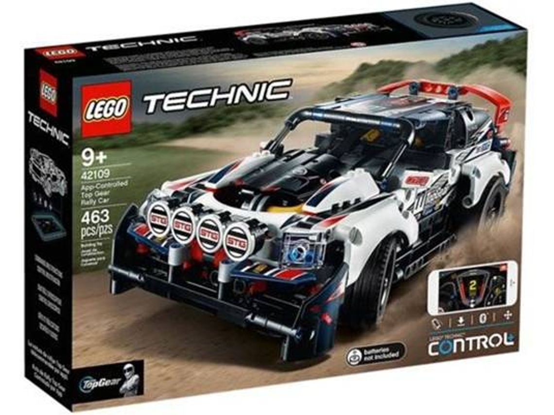 LEGO Technic: Carro De Rali Top Gear Comandado Por App - 42109 (Idade mínima: 9 - 463 Peças)