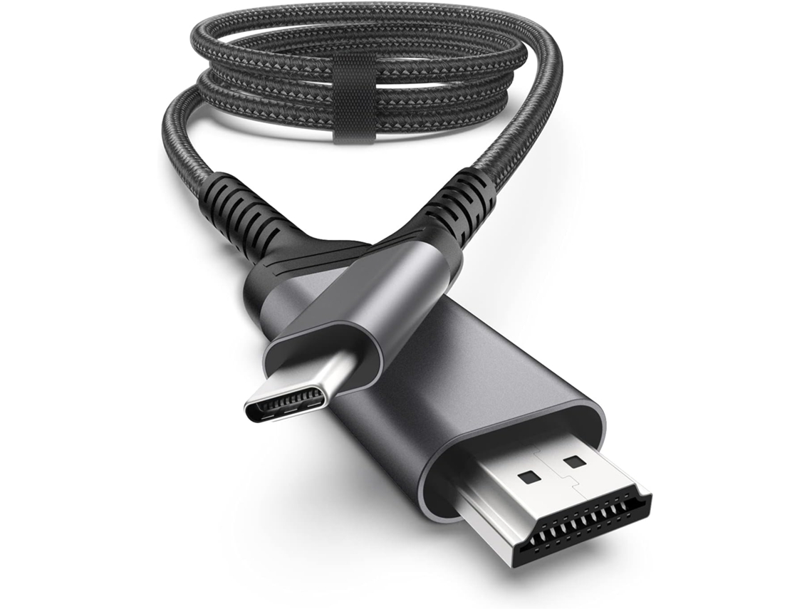 Cabo Usb c para Hdmi, Hdmi 2.0 4k a 60hz Thunderbolt AQUAFORGE