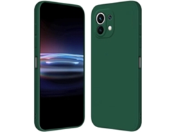 Capa para Xiaomi Xiaomi 11 HONGWE. Textura Macia Verde
