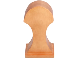 Suporte Para Capacete Em Madeira De Faia