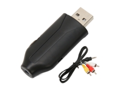 Adaptador conversor de captura de vídeo Rca Usb para componentes de computador Windows | S/MARCA