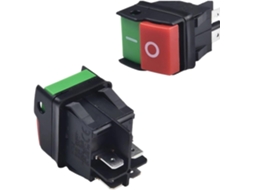 Interruptor De Botão Pressão Para Alimentação, 1 Unidade, 125 250v, 5e4, Hy52, Ip54