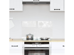 Vidaxl Painel De Cozinha Transparente 70 X 40 Cm Vidro Temperado