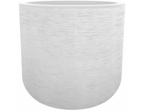 Plantador EDA Graphit'Up Redondo Branco Plástico Ø 50 cm