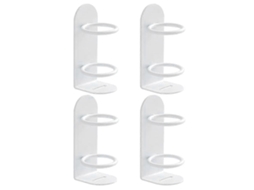 Conjunto De 4 Suportes Para Escova De Dentes Elétrica, Preto