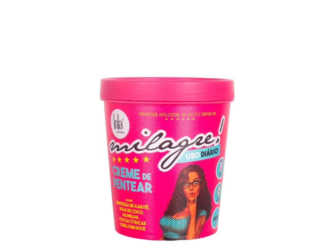 Milagre Creme de Pentear 450G LOLA