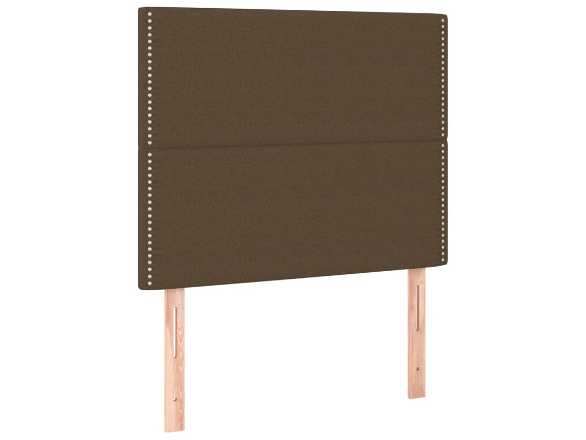 Headboard, Headboards Vidaxl Marrom Tecido (90 Cm)