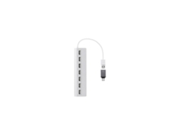 Adaptador E Conversor Tnb Hub Usb 7 Portas Usb A 2.0 Alumínio Brilvibera