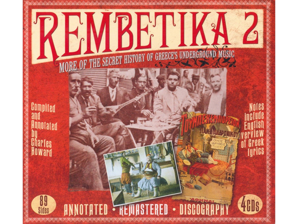 CD Rembetika 2 (More Of The Secret History Of Greece's Undeground Music)