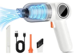 Aspirador De Pó Automotivo, Aspirador De Alta Potência Para Remover Poeira E Soprar, Branco