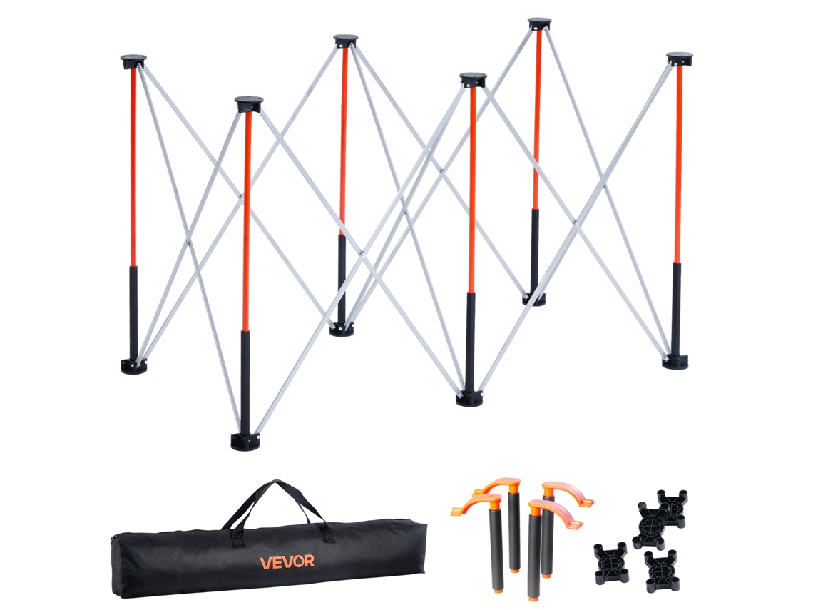 Suporte De Trabalho Portátil Dobrável Vevor 1266 X 665 X 733 Mm Carga De 1135 Kg