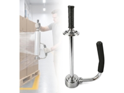 Dispensador Industrial De Filme Stretch – Ajustável Para Paletização 30a 50cm, Resistente Com Cortador E Alça Ergonômica