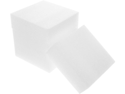 Insert En Mousse Epe 4pcs Blanc Pour Emballage Colis Fragile Et Panneau De Mousse Multi-uso