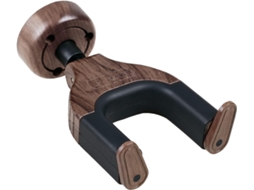 Gancho de Parede para Guitarra com Trava Automática, para Guitarras Acústicas e Elétricas, Baixos e Banjos (1 Unidade, Redondo AQUAFORGE