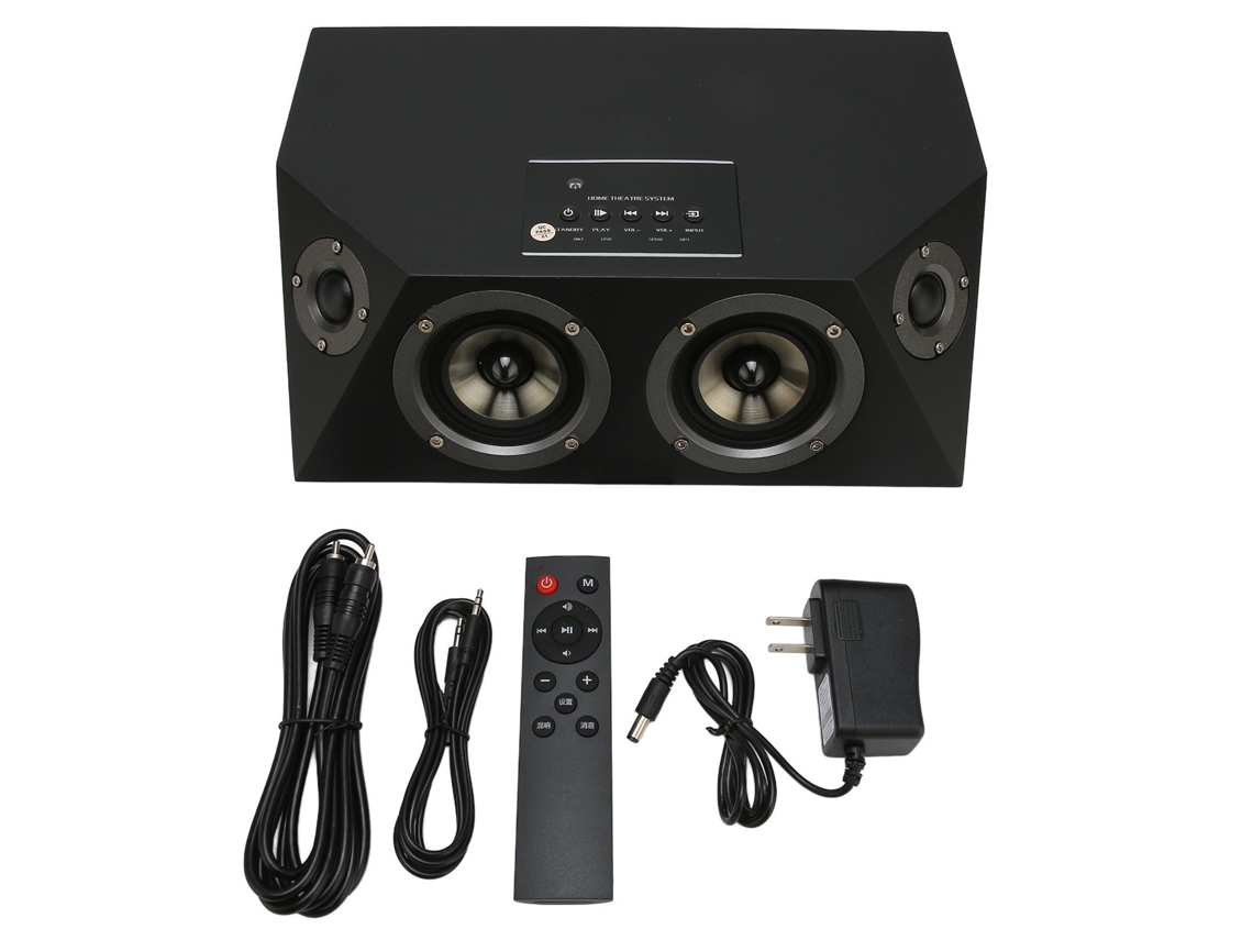 Coluna Bluetooth Hifi Sem Fio Preta LAXISCREED