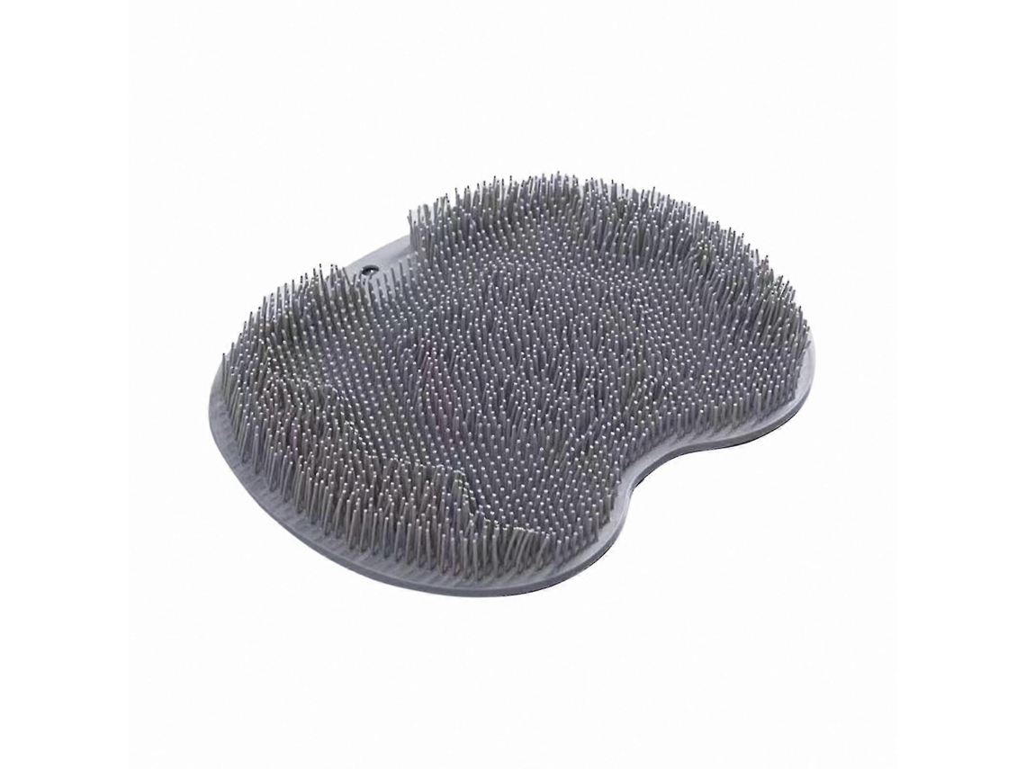 Tapete De Silicone Para Banho Com Massageador E Lavador Costas Limpeza Dos Pés.